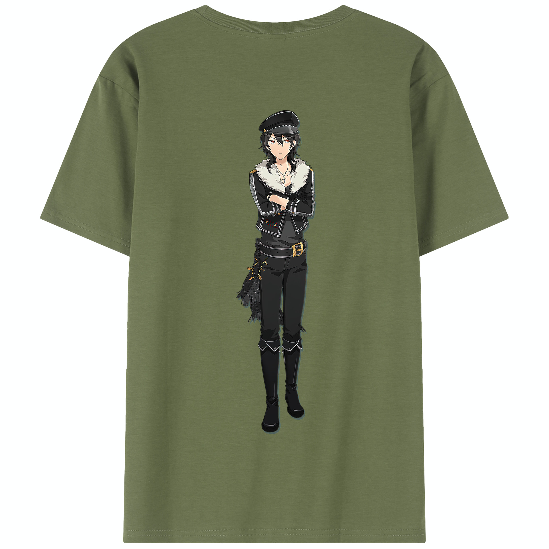（画像用） あんさんぶるスターズ! Ensemble Stars 綿100％半袖Tシャツ（背面プリント）